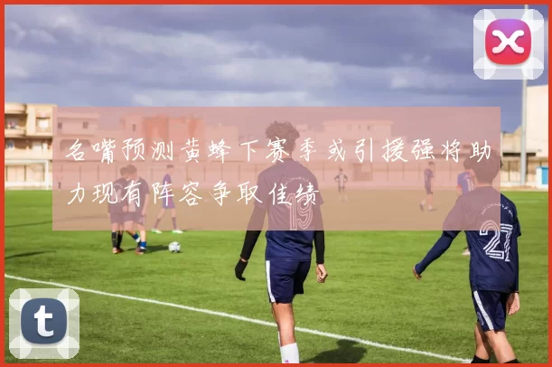 名嘴预测黄蜂下赛季或引援强将助力现有阵容争取佳绩